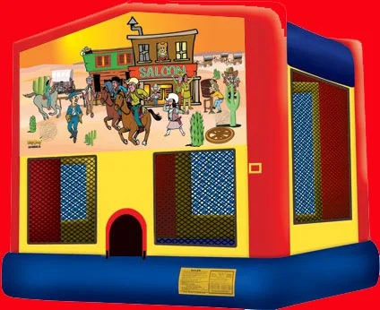 Western Moon Bounce event rental
